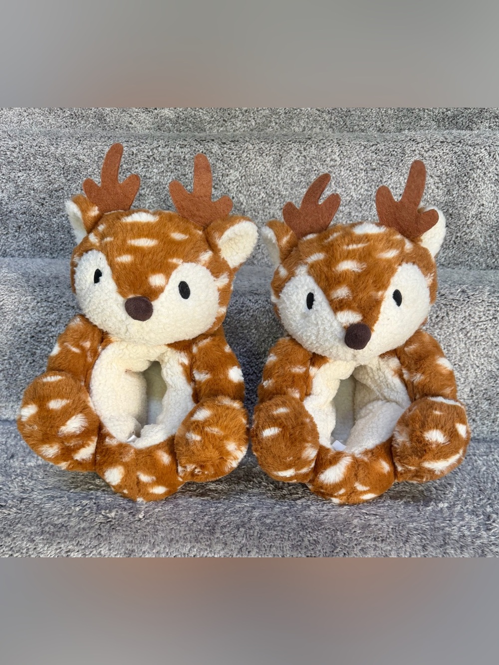 Plushy Reindeer Slippers, by GAP